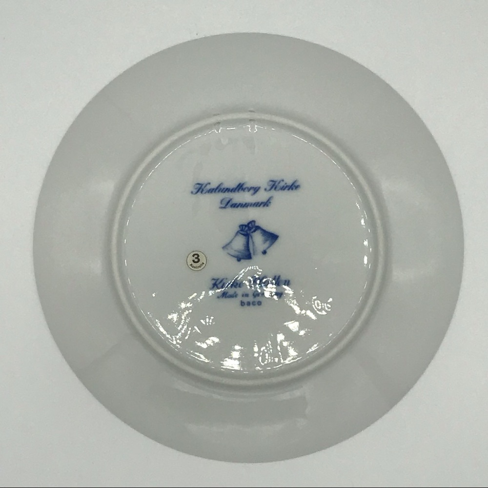 🎄🎁 Vintage German Christmas Collector’s Plate - 1972 by Baco - Picture 4 of 4